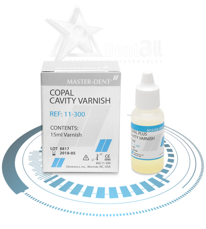 وارنیش رزینی تک محلولی مستردنت Copal Cavity Varnish